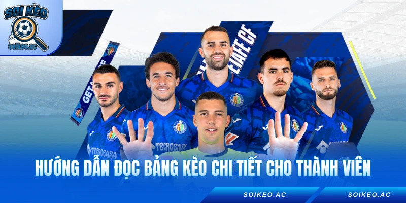 Hướng dẫn đọc bảng kèo chi tiết cho thành viên