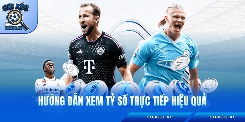 Hướng dẫn xem tỷ số trực tiếp hiệu quả