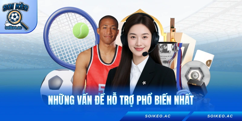 Những vấn đề hỗ trợ phổ biến nhất