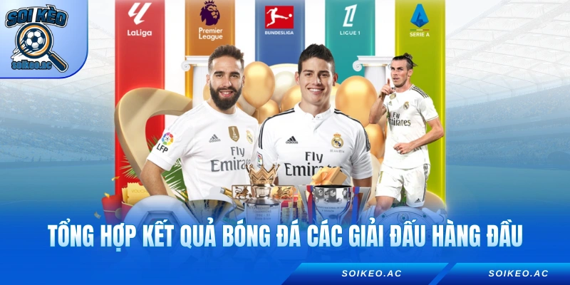 Tổng hợp kết quả bóng đá các giải đấu hàng đầu